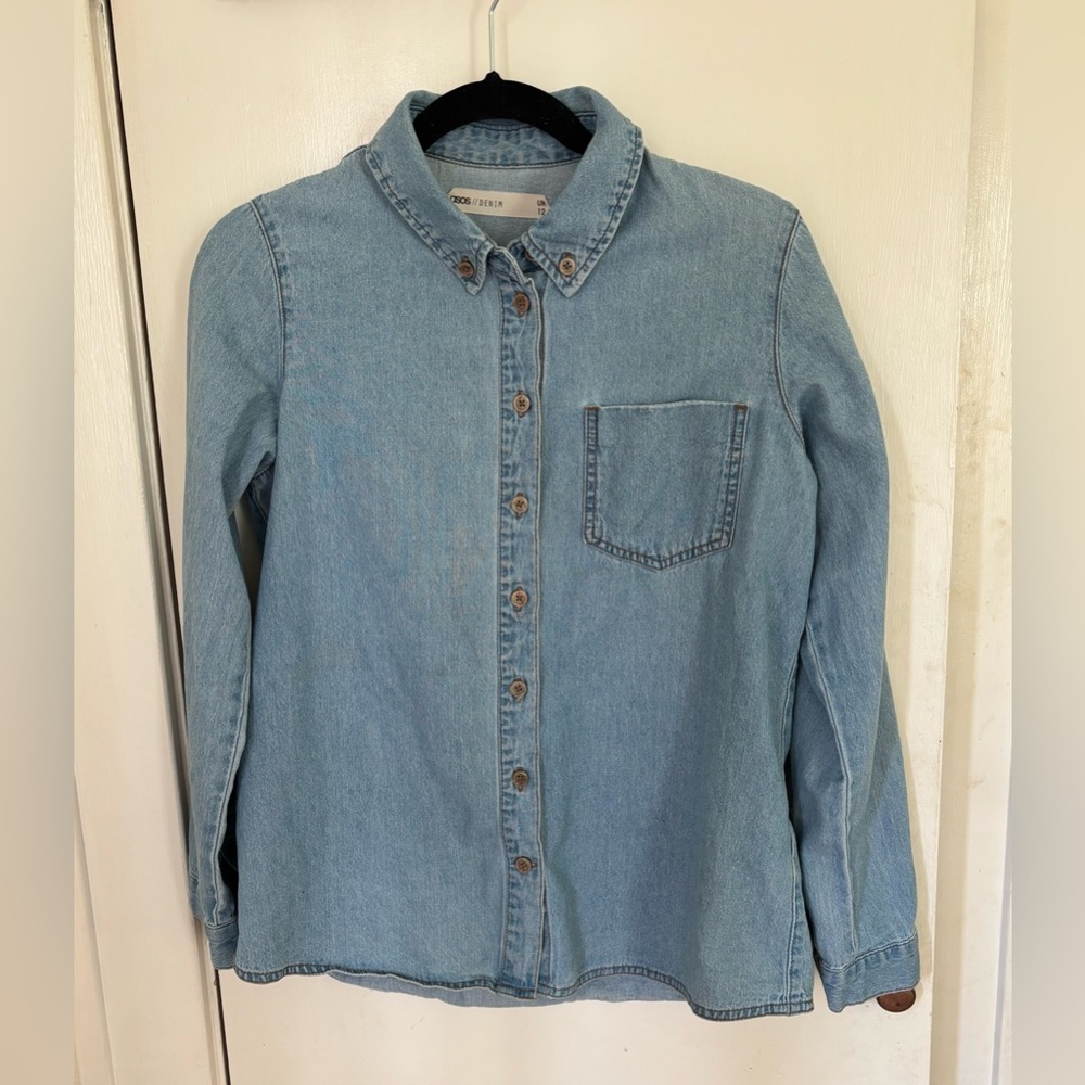 ASOS Denim Button-Up Shirt